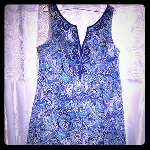 Lilly Pulitzer Elephant Lyssa Shift Size 16